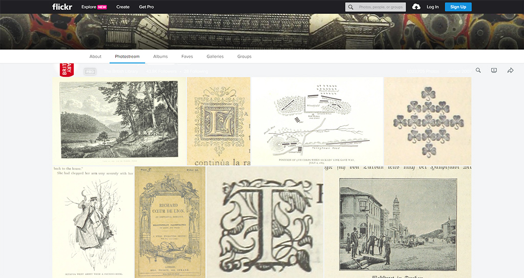 British Library Flickr account