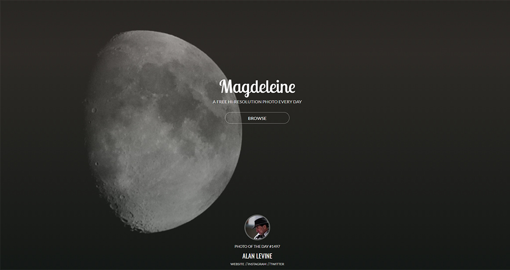 Magdeleine homepage