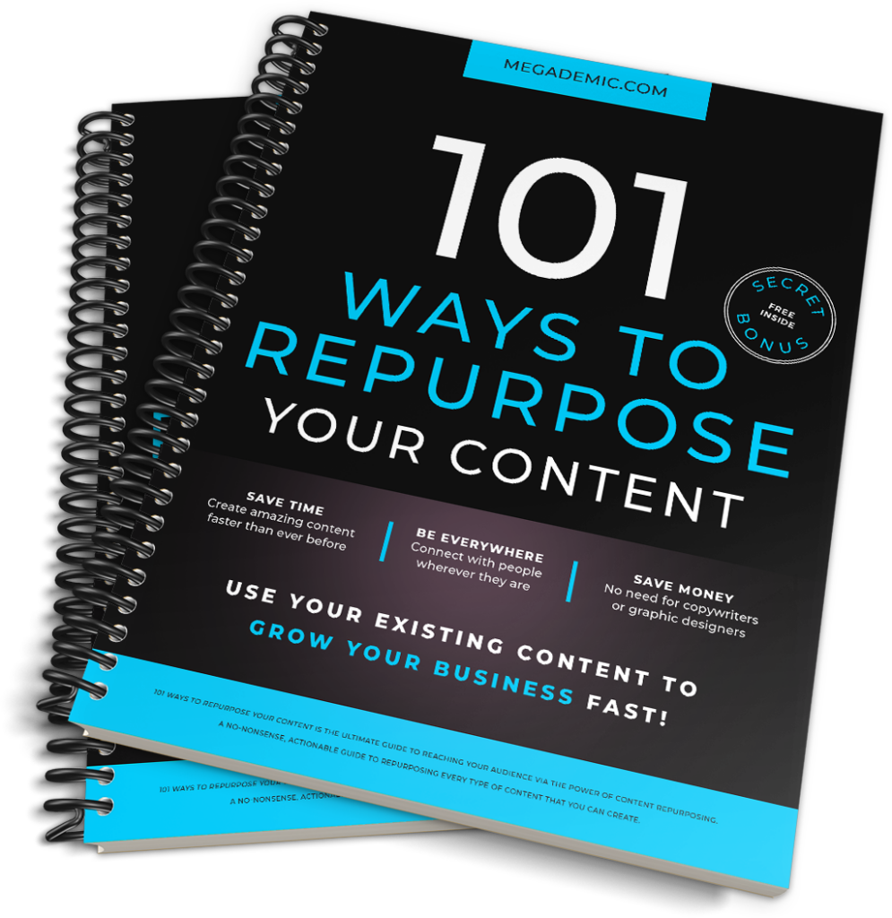 101 ways to repurpose your content